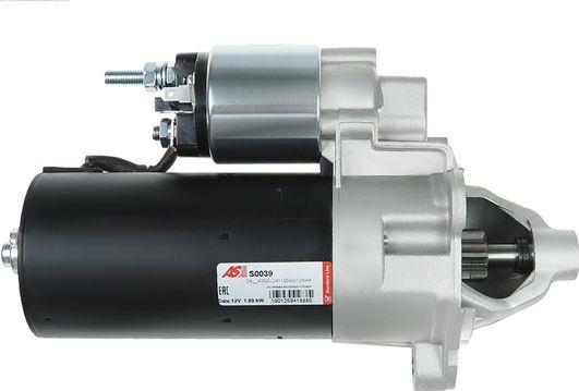 AS-PL S0039 - Стартер autozip.com.ua