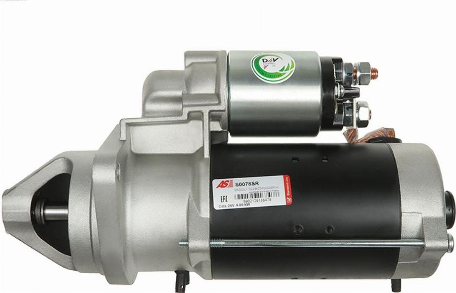 AS-PL S0078SR - Стартер autozip.com.ua