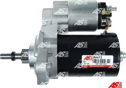 AS-PL S0072 - Стартер autozip.com.ua