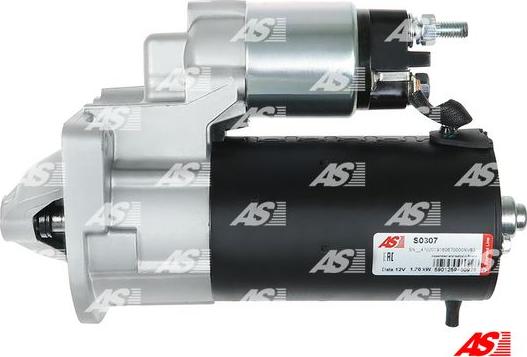 AS-PL S0307 - Стартер autozip.com.ua
