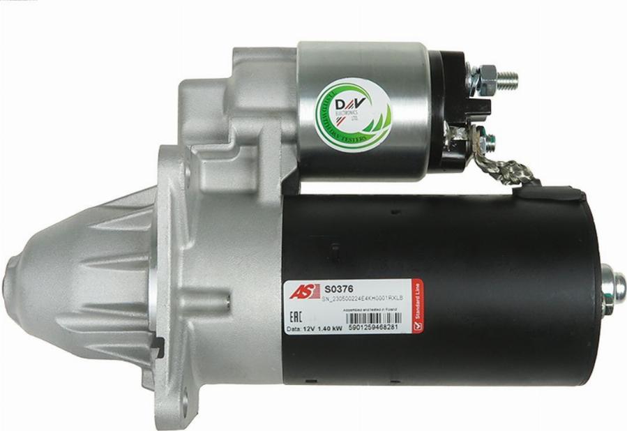 AS-PL S0376 - Стартер autozip.com.ua