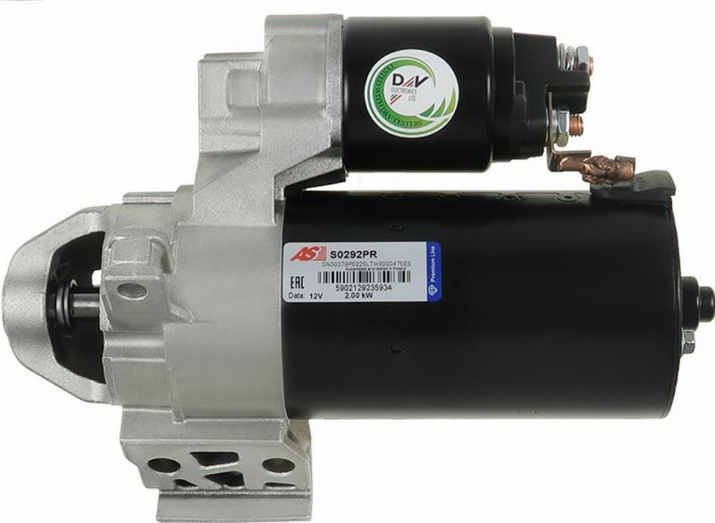 AS-PL S0292PR - Стартер autozip.com.ua