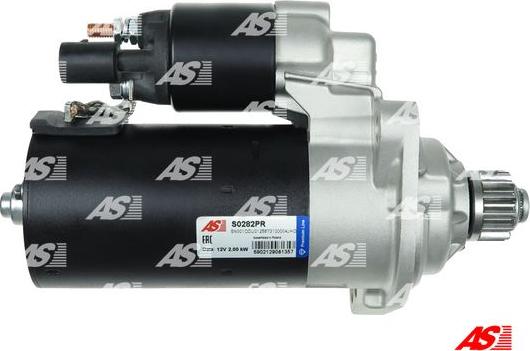 AS-PL S0282PR - Стартер autozip.com.ua