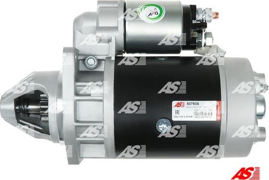 AS-PL S0763S - Стартер autozip.com.ua