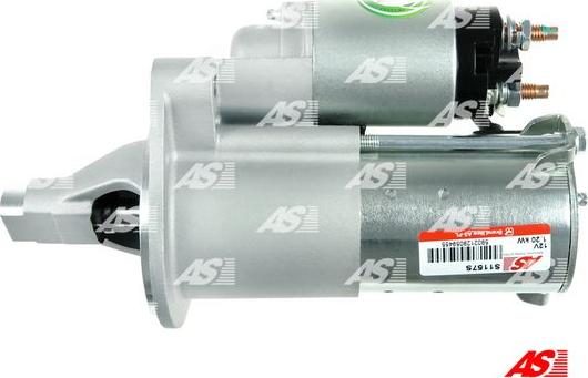 AS-PL S1157S - Стартер autozip.com.ua