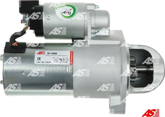 AS-PL S1109S - Стартер autozip.com.ua