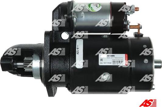 AS-PL S1189S - Стартер autozip.com.ua