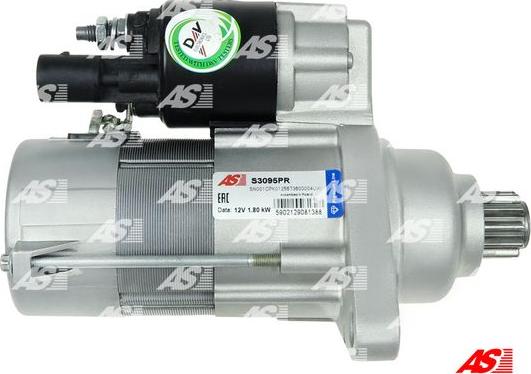 AS-PL S3095PR - Стартер autozip.com.ua