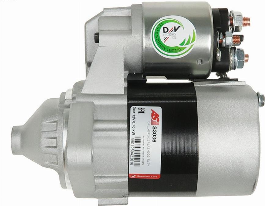 AS-PL S3036 - Стартер autozip.com.ua