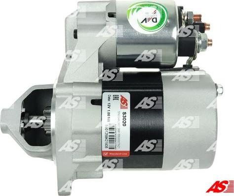 AS-PL S3020 - Стартер autozip.com.ua