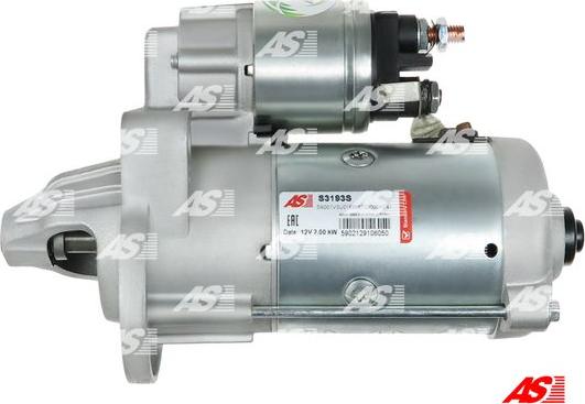 AS-PL S3193S - Стартер autozip.com.ua