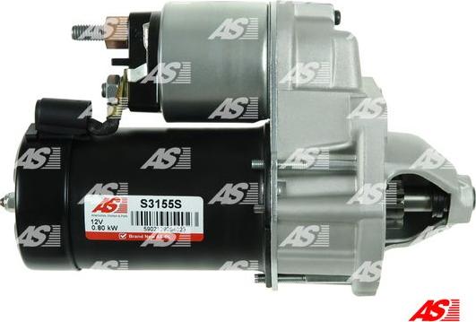 AS-PL S3155S - Стартер autozip.com.ua