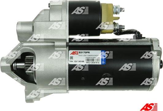AS-PL S3170PR - Стартер autozip.com.ua