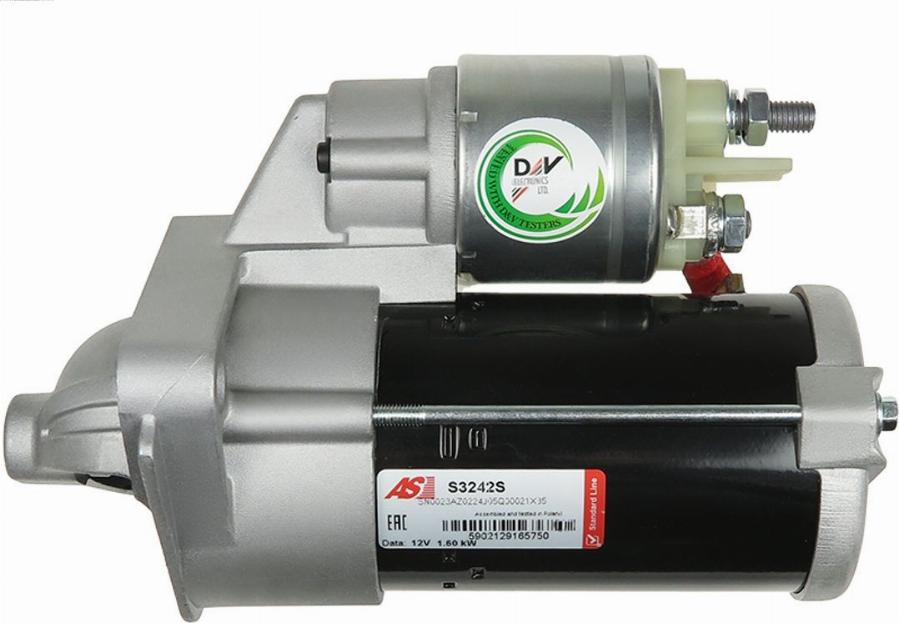 AS-PL S3242S - Стартер autozip.com.ua