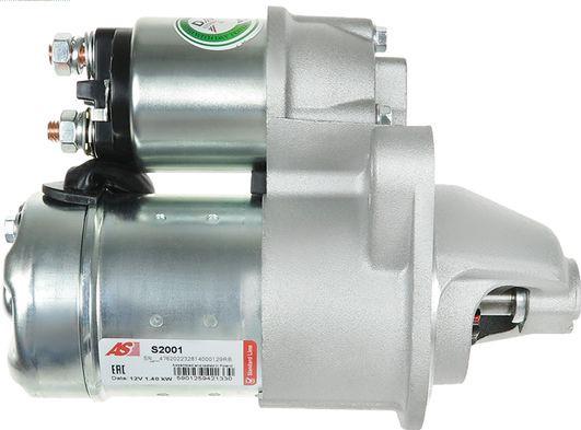 AS-PL S2001 - Стартер autozip.com.ua
