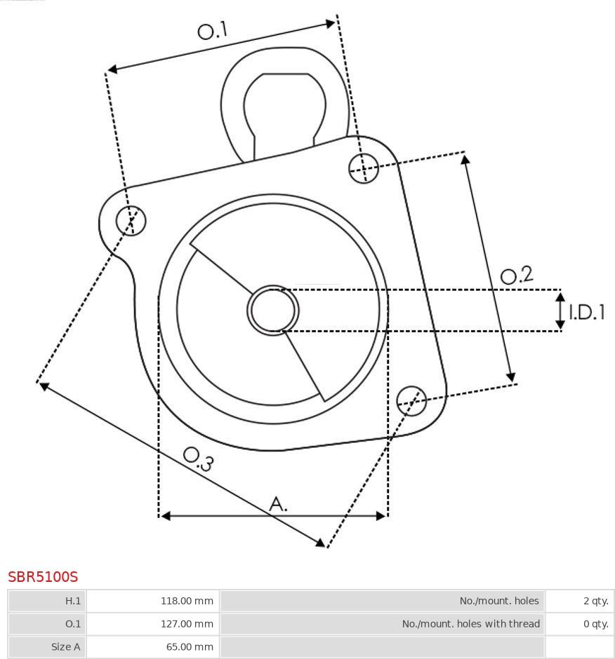 AS-PL SBR5100S - Кришка стартера, карбюратор autozip.com.ua