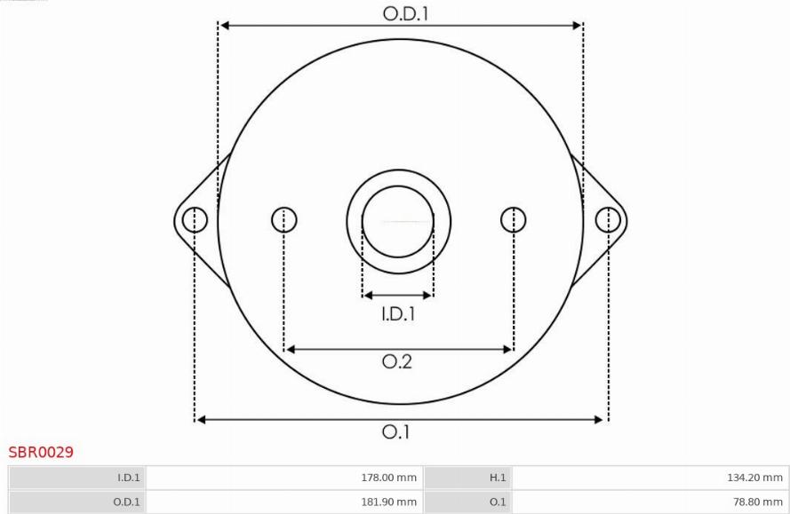AS-PL SBR0029 - Кришка стартера, карбюратор autozip.com.ua