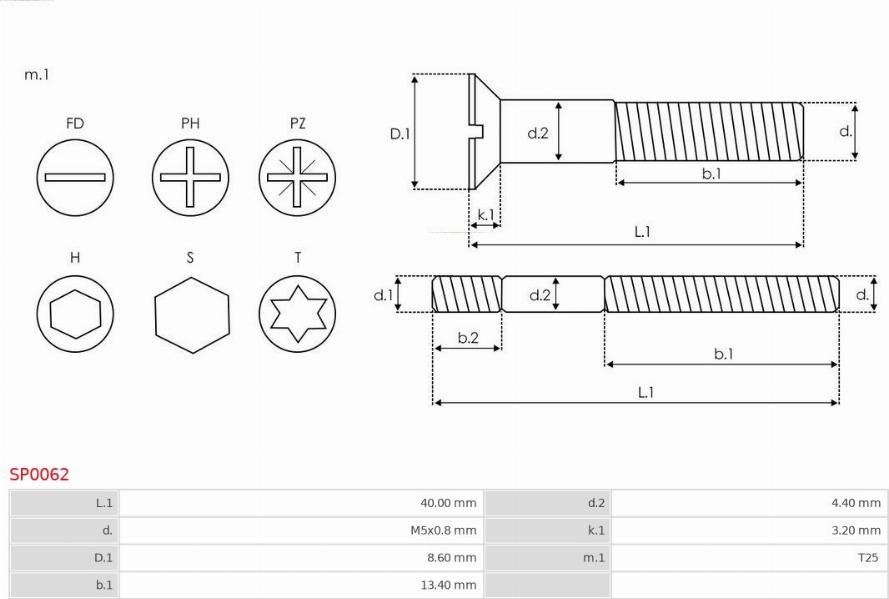 AS-PL SP0062 - Ремкомплект, генератор autozip.com.ua