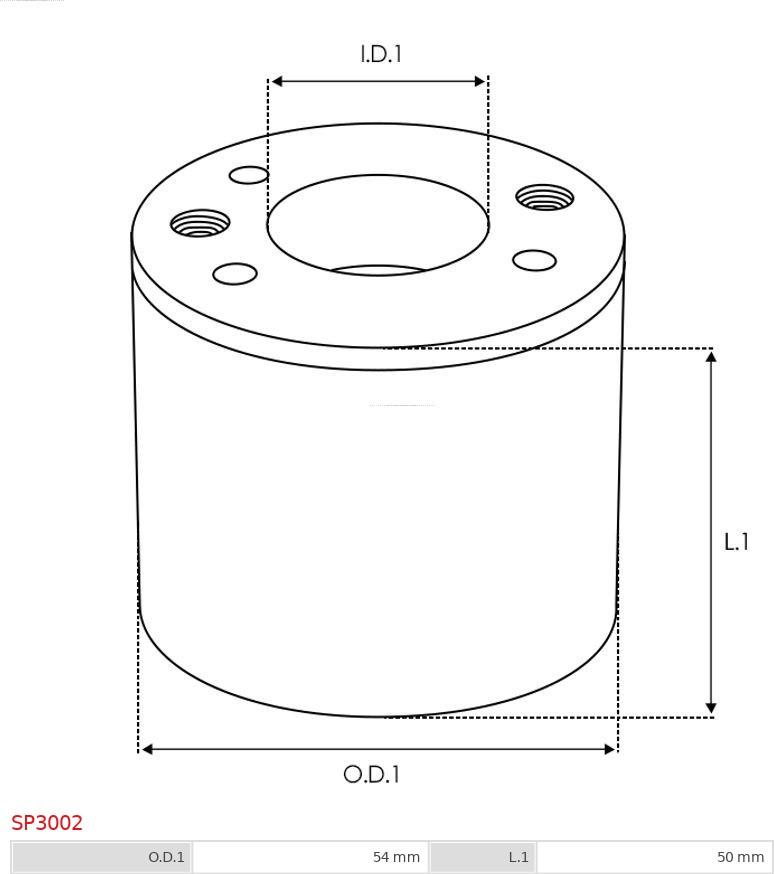 AS-PL SP3002 - Ремкомплект, стартер autozip.com.ua