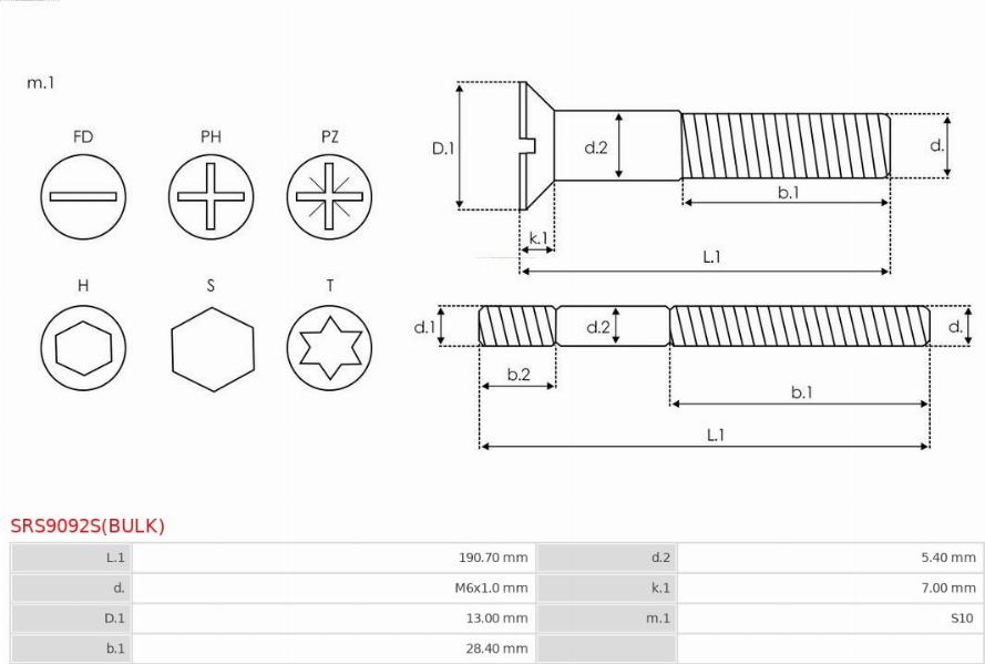 AS-PL SRS9092S(BULK) - Ремкомплект, генератор autozip.com.ua