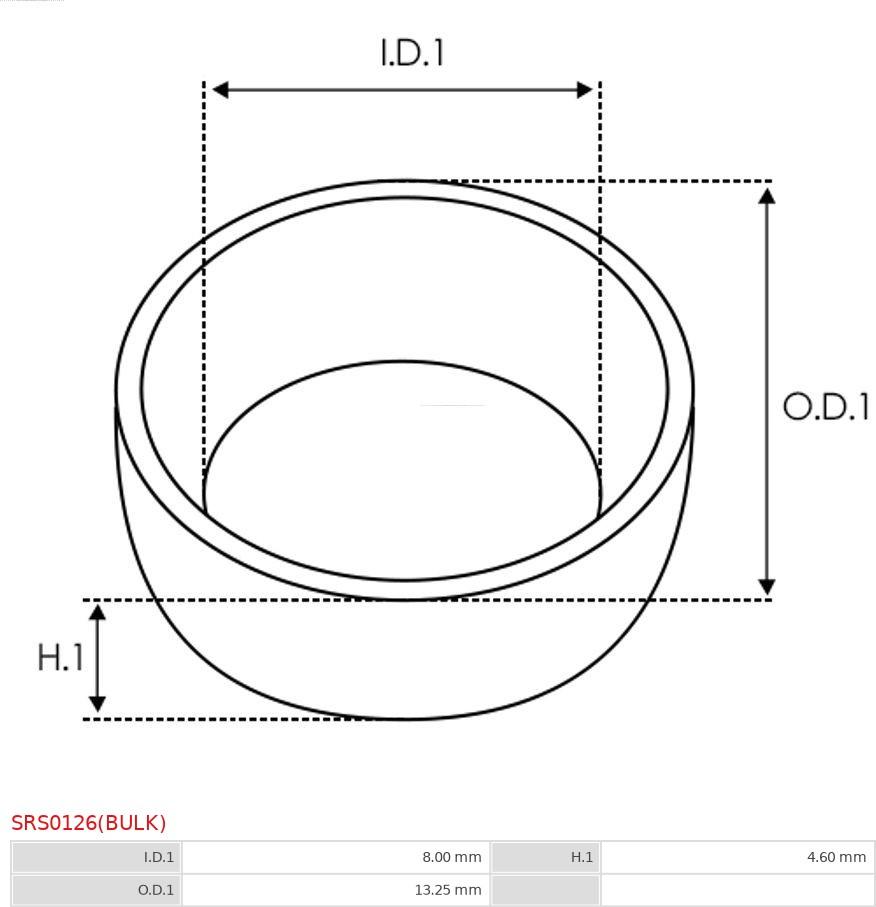 AS-PL SRS0126(BULK) - Ремкомплект, стартер autozip.com.ua