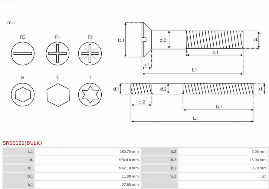 AS-PL SRS0121(BULK) - Ремкомплект, генератор autozip.com.ua