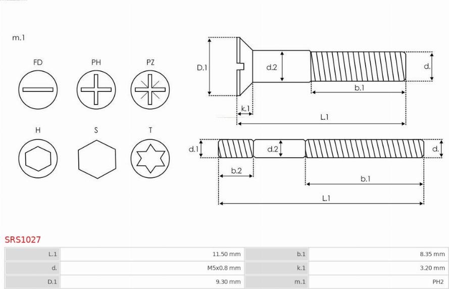 AS-PL SRS1027 - Ремкомплект, генератор autozip.com.ua