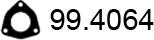 ASSO 99.4064 - Прокладка, труба вихлопного газу autozip.com.ua