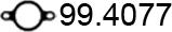 ASSO 99.4077 - Прокладка, труба вихлопного газу autozip.com.ua