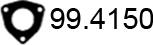 ASSO 99.4150 - Прокладка, труба вихлопного газу autozip.com.ua