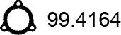 ASSO 99.4164 - Прокладка, труба вихлопного газу autozip.com.ua