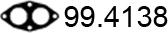 ASSO 99.4138 - Прокладка, труба вихлопного газу autozip.com.ua