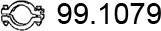 ASSO 99.1079 - З'єднувальні елементи, система випуску autozip.com.ua