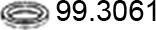 ASSO 99.3061 - Кільце ущільнювача, труба вихлопного газу autozip.com.ua