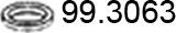 ASSO 99.3063 - Кільце ущільнювача, труба вихлопного газу autozip.com.ua