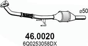 ASSO 46.0020 - Каталізатор autozip.com.ua