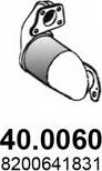 ASSO 40.0060 - Каталізатор autozip.com.ua