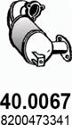 ASSO 40.0067 - Каталізатор autozip.com.ua
