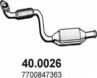 ASSO 40.0026 - Каталізатор autozip.com.ua