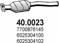ASSO 40.0023 - Каталізатор autozip.com.ua
