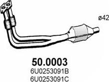ASSO 50.0003 - Каталізатор autozip.com.ua