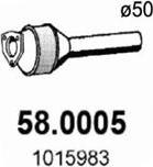 ASSO 58.0005 - Каталізатор autozip.com.ua