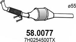 ASSO 58.0077 - Каталізатор autozip.com.ua