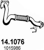 ASSO 14.1076 - Труба вихлопного газу autozip.com.ua