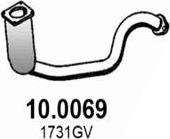 ASSO 10.0069 - Каталізатор autozip.com.ua