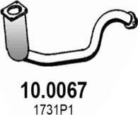 ASSO 10.0067 - Каталізатор autozip.com.ua