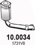 ASSO 10.0034 - Каталізатор autozip.com.ua