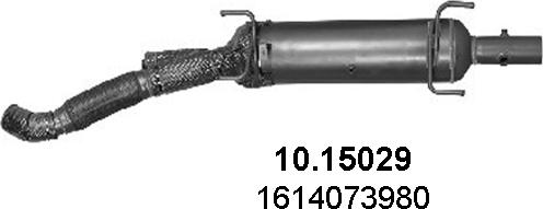 ASSO 10.15029 - Сажі / частковий фільтр, система вихлопу ОГ autozip.com.ua