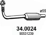 ASSO 34.0024 - Каталізатор autozip.com.ua
