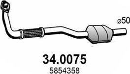 ASSO 34.0075 - Каталізатор autozip.com.ua